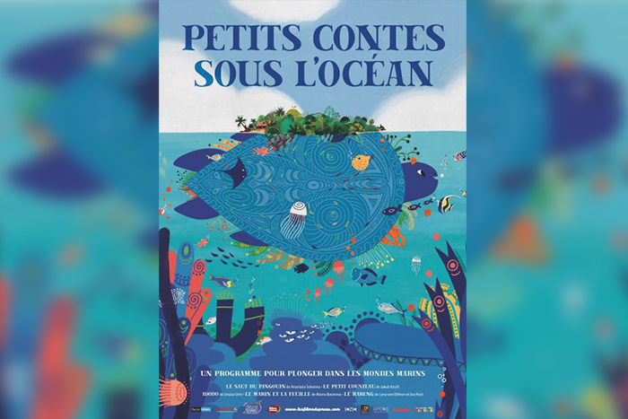 Affiche du film pour enfants "petits contes sous l'océan".