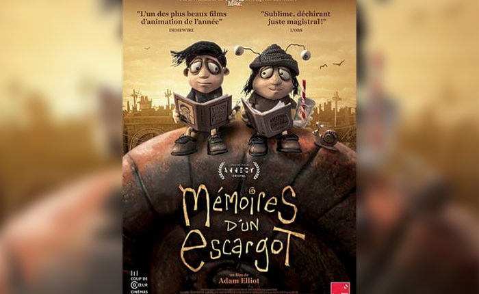 Affiche du film "Mémoires d'un escargot".